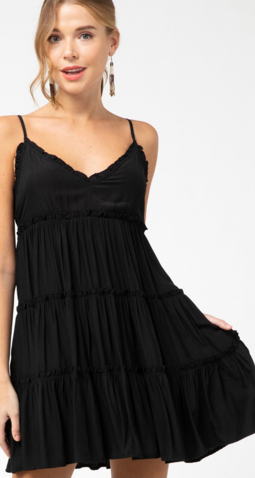 Entro Black Summer Dress