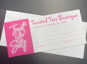 Twisted Tees Gift Certificate