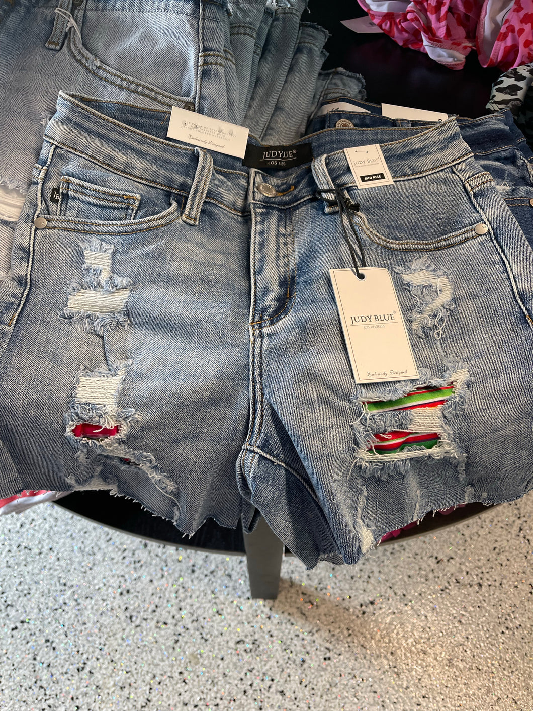 Judy Blue Serape shorts