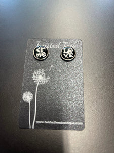 Cabochon Earrings