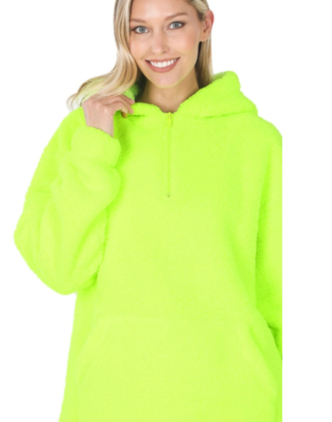 Neon Lime Sherpa