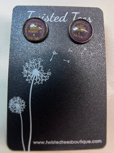 Cabochon Earrings