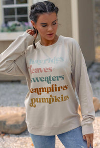 Fall list Sweatshirt